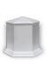 Six-angle keepsake urn porcelain