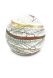 Crystal glass cremation ashes mini urn 'Terra'