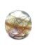 Crystal glass cremation ashes mini urn 'Terra'