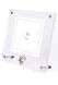 Acrylic glass photo frame with rose keepsake urn for ashes