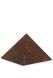 Bronze cremation ashes mini urn 'Pyramid'