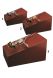 Wooden funeral urn 'Rose'