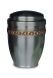 Cremation urn made from steel