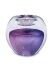 Crystal glass candle holder keepsake urn lilac