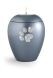 Pet urn with Swarovski paw print and candle holder in several colours and sizes