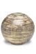 Grey funeral urn porcelain