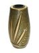 Grave vase bronze (wall model)