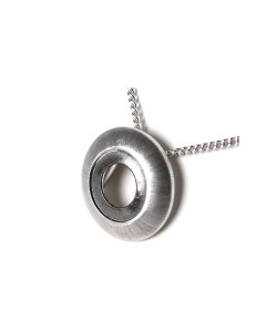 Silver (925) Ash Pendant 'Round'