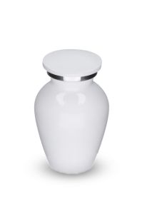 Brass keepsake funeral urn cremation ashes