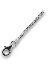 Silver Anchor necklace for memorial jewellery - 50 cm