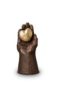 Ceramic keepsake with a heart