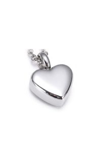 Ash pendant ‘Connected at Heart’ for the ashes of two loved ones