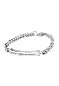 Cremation ash bracelet 'Rectangle'