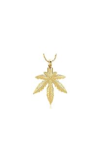 Stainless steel ashes pendant 'Angel wing'