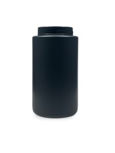 Travel urn for ashes with screw lid for air travel