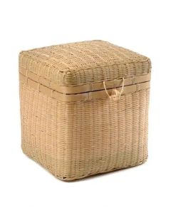 Bamboo cremation ashes urn casket