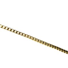 Gold plated stainless steel necklace