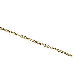 Gold plated stainless steel necklace