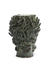 Bronze tree of life cremation urn 'New life'