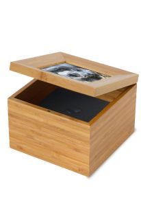 Photo frame tribute box bamboo