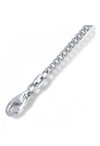 Gourmet silver necklace for memorial jewellery - 50 cm