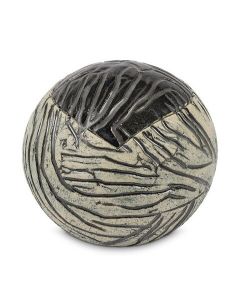 Handmade ceramic mini urn 'Ares' - green