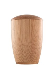 Wooden funeral urn