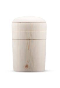 Wooden Urn for Ashes 'Speranza Linea' natural spruce