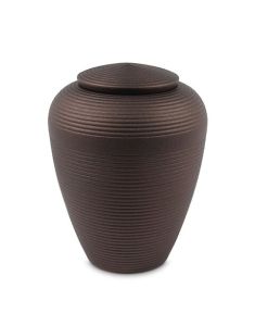 Ceramic Urn for Ashes 'Art for Eternity' Copper