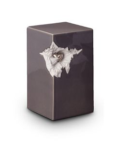 Ceramic keepsake cremation ashes urn