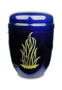 Cremation urn made from steel 'Flame'