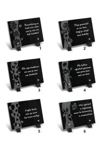 Memorial stone modern design