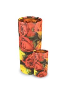 Ashes scattering tube urn 'Roses'