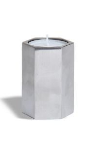 keepsake candle urn 'Inox look'