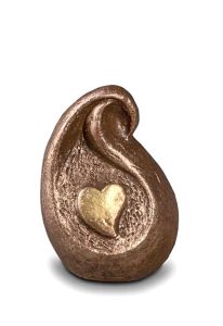 Consolation mini urn 'Heart and Soul'