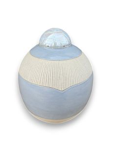 Ceramic funeral urn
