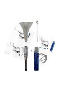 Filling and sealing kit for cremation ash jewellery
