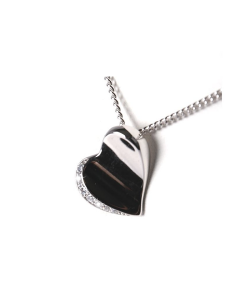 Silver (925) Ash Pendant 'Heart'