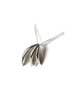 Silver (925) Ash Pendant 'Leaves'