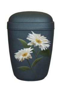 Airbrush urn 'Daisies'