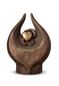 Ceramic funeral urn 'Feelings'