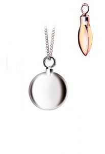 Ash pendant Silver Round / Ball