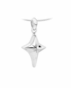 Ash jewel pendant Silver 'Butterfly'