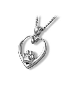 Ash jewel pendant Silver (925) Pawprints