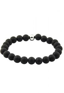 Calfskin ashes bracelet (925 sterling silver)