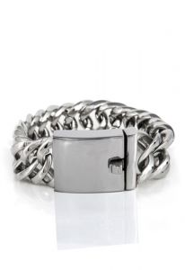 Calfskin ashes bracelet (925 sterling silver)
