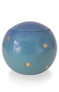Baby urn star dark blue