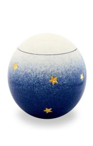 Baby urn star dark blue