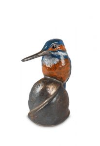 Keepsake urn for ashes Kingfisher