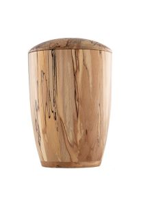 Wooden funeral urn